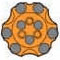 Trapezoid Connection Button Bits